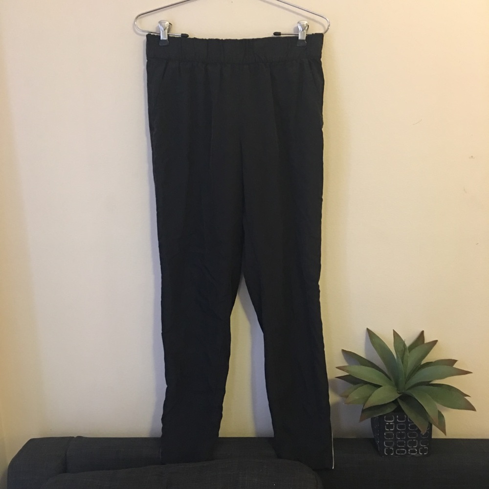 Black Cropped Pants